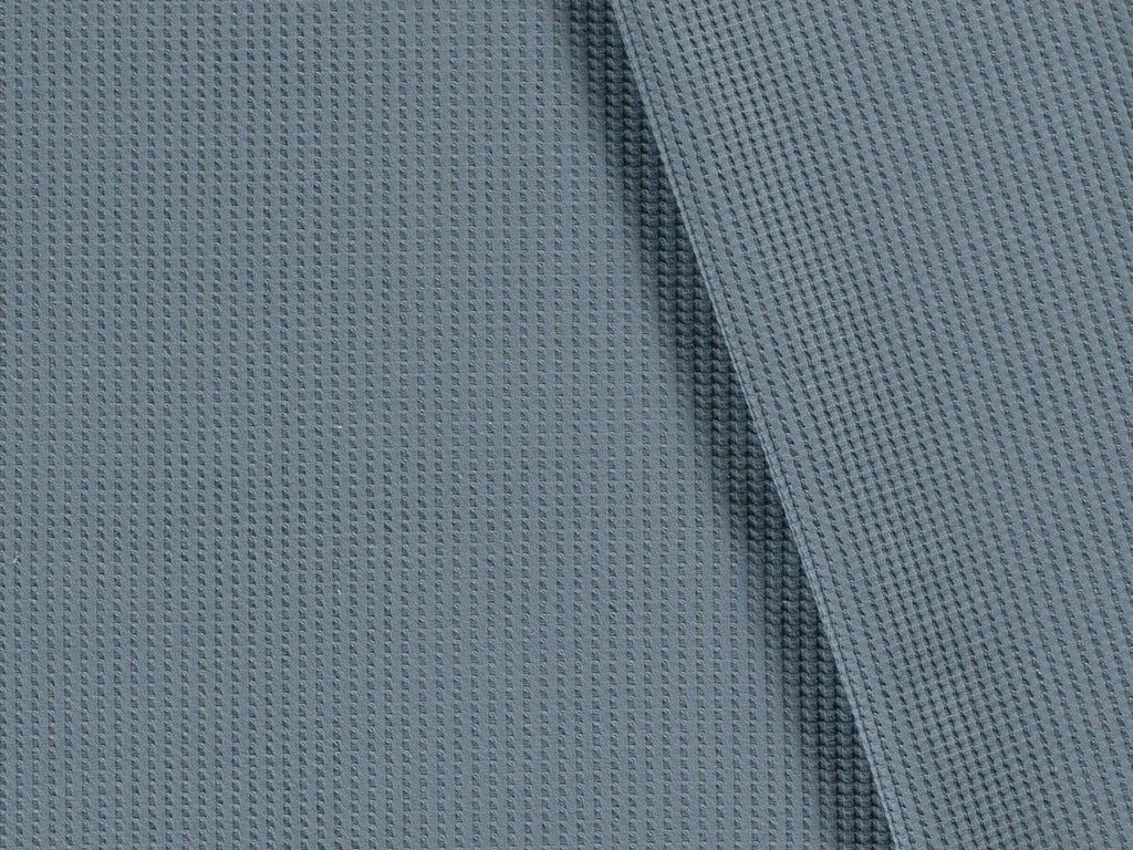 Retal - Tela de Punto Mini Waffle Azul