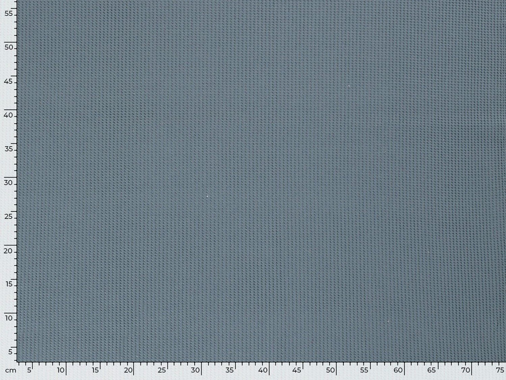 Retal - Tela de Punto Mini Waffle Azul