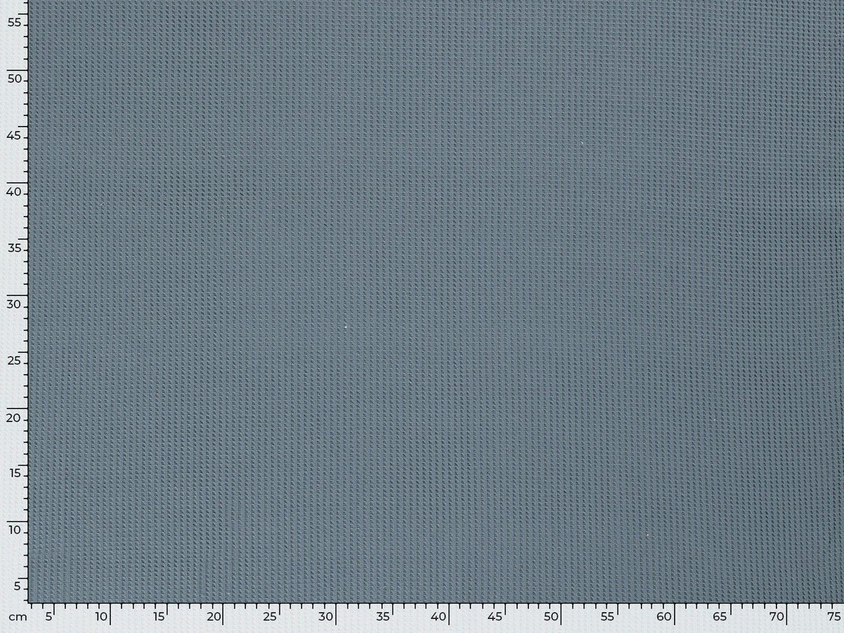 Retal - Tela de Punto Mini Waffle Azul