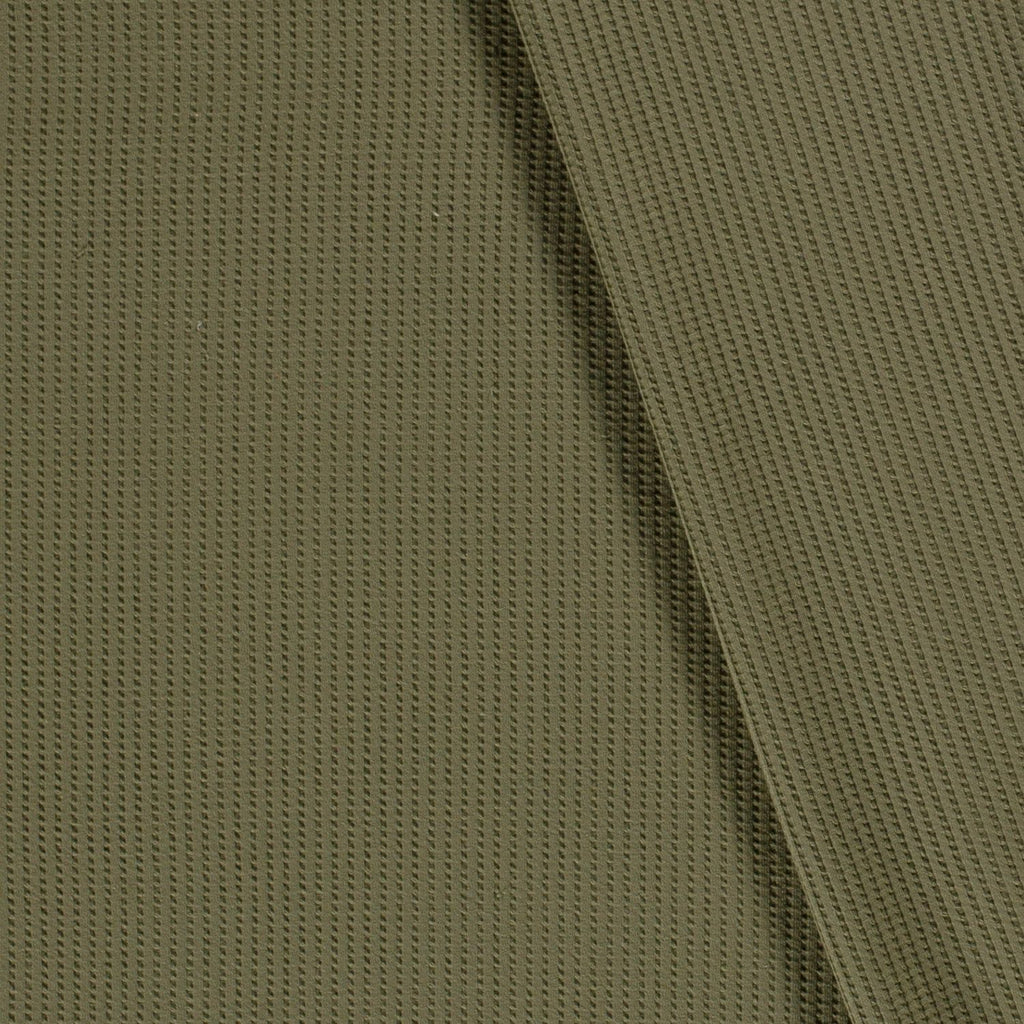 Tela de Punto Mini Waffle Verde