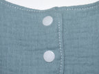 Vestido Infantil de Algodón Orgánico Azul Claro - Manga Corta