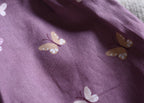 Vestido Infantil de Algodón Orgánico Rosa - Manga Corta